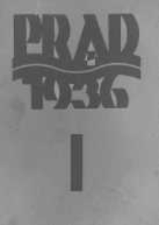 Prąd. Miesięcznik Poświęcony Zagadnieniom Życia Kulturalnego i Społecznego. 1936 R.23 nr1