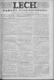 Lech. Gazeta Gnieźnieńska: codzienne pismo polityczne dla wszystkich stanów 1923.10.07 R.25 Nr228