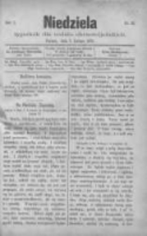 Niedziela: tygodnik dla rodzin chrześcijańskich 1875.02.07 R.1 Nr19