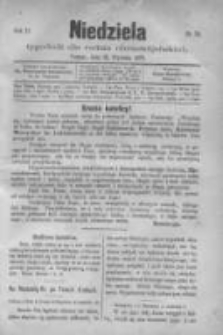 Niedziela: tygodnik dla rodzin chrześcijańskich 1876.01.30 R.2 Nr70