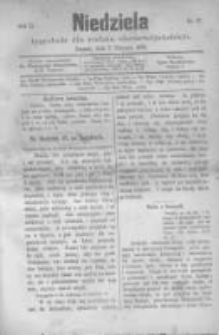 Niedziela: tygodnik dla rodzin chrześcijańskich 1876.08.07 R.2 Nr97