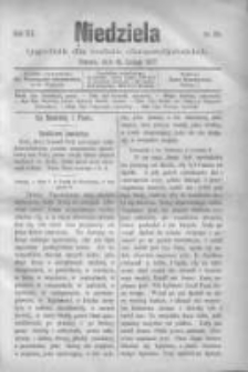 Niedziela: tygodnik dla rodzin chrześcijańskich 1877.02.18 R.3 Nr125