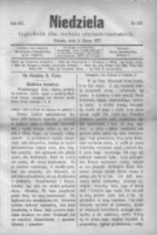 Niedziela: tygodnik dla rodzin chrześcijańskich 1877.03.04 R.3 Nr127