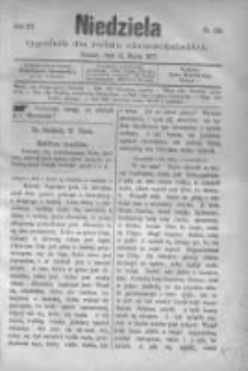 Niedziela: tygodnik dla rodzin chrześcijańskich 1877.03.11 R.3 Nr128