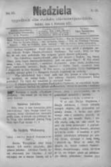 Niedziela: tygodnik dla rodzin chrześcijańskich 1877.04.01 R.3 Nr131