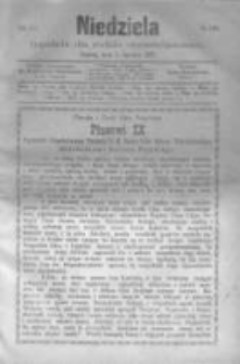 Niedziela: tygodnik dla rodzin chrześcijańskich 1877.06.03 R.3 Nr140