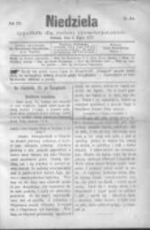 Niedziela: tygodnik dla rodzin chrześcijańskich 1877.07.01 R.3 Nr144