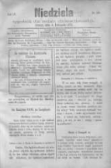 Niedziela: tygodnik dla rodzin chrześcijańskich 1877.11.04 R.4 Nr162
