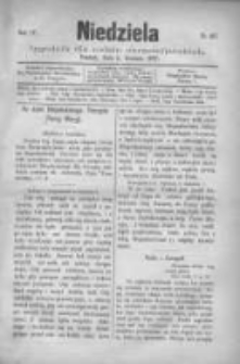Niedziela: tygodnik dla rodzin chrześcijańskich 1877.12.08 R.4 Nr167