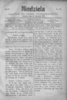 Niedziela: tygodnik dla rodzin chrześcijańskich 1878. 01.27 R.4 Nr174