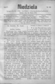 Niedziela: tygodnik dla rodzin chrześcijańskich 1878.03.24 R.4 Nr182