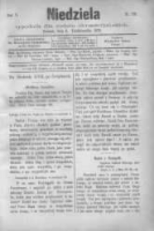 Niedziela: tygodnik dla rodzin chrześcijańskich 1878.10.08 R.5 Nr210