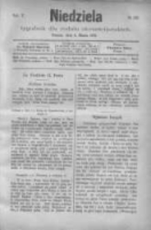 Niedziela: tygodnik dla rodzin chrześcijańskich 1879.03.09 R.5 Nr232
