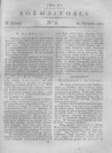 Rozmaitości. Pismo Dodatkowe do Gazety Lwowskiej. 1821 R.1 nr8