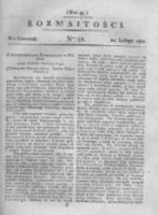 Rozmaitości. Pismo Dodatkowe do Gazety Lwowskiej. 1821 R.1 nr22