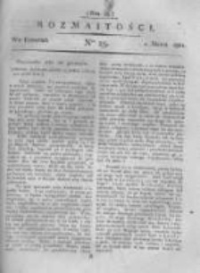 Rozmaitości. Pismo Dodatkowe do Gazety Lwowskiej. 1821 R.1 nr25