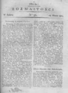 Rozmaitości. Pismo Dodatkowe do Gazety Lwowskiej. 1821 R.1 nr35