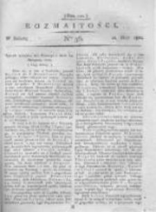 Rozmaitości. Pismo Dodatkowe do Gazety Lwowskiej. 1821 R.1 nr56