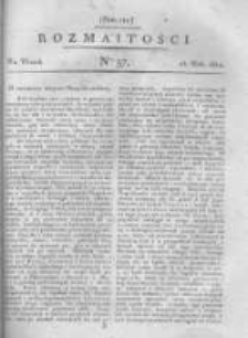 Rozmaitości. Pismo Dodatkowe do Gazety Lwowskiej. 1821 R.1 nr57