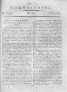 Rozmaitości. Pismo Dodatkowe do Gazety Lwowskiej. 1821 R.1 nr60