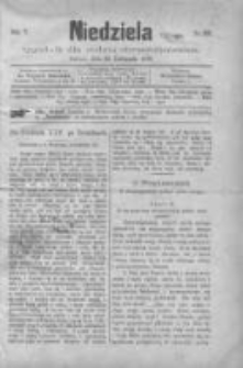 Niedziela: tygodnik dla rodzin chrześcijańskich 1879.11.23 R.5 Nr269