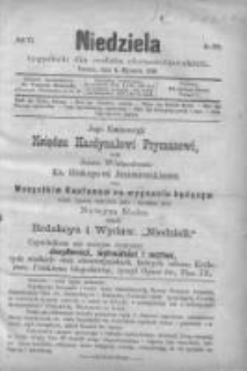 Niedziela: tygodnik dla rodzin chrześcijańskich 1880.01.04 R.6 Nr275