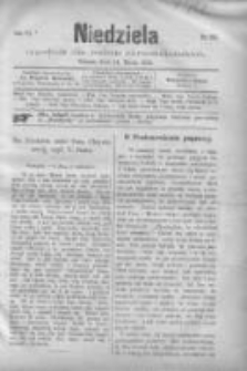 Niedziela: tygodnik dla rodzin chrześcijańskich 1880.03.14 R.6 Nr285
