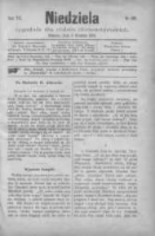 Niedziela: tygodnik dla rodzin chrześcijańskich 1880.12.05 R.7 Nr323