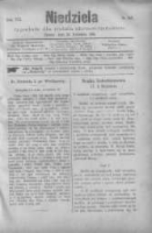 Niedziela: tygodnik dla rodzin chrześcijańskich 1881.04.24 R.7 Nr343