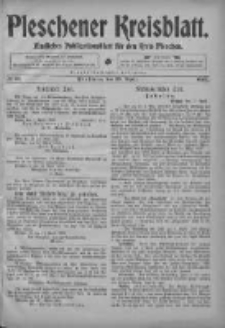 Pleschener Kreisblatt: Amtliches Publicationsblatt fuer den Kreis Pleschen 1903.04.18 Jg.51 Nr31