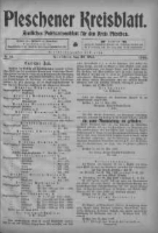Pleschener Kreisblatt: Amtliches Publicationsblatt fuer den Kreis Pleschen 1903.05.23 Jg.51 Nr41