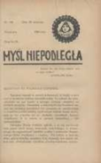 Myśl Niepodległa 1928 Nr936