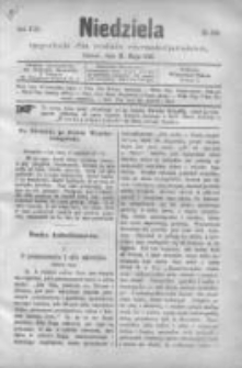 Niedziela: tygodnik dla rodzin chrześcijańskich 1882.05.21 R.8 Nr399