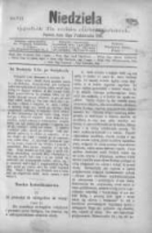 Niedziela: tygodnik dla rodzin chrześcijańskich 1882.10.22 R.8 Nr421
