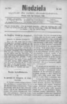 Niedziela: tygodnik dla rodzin chrześcijańskich 1882.11.05 R.8 Nr423