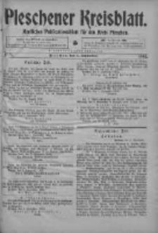 Pleschener Kreisblatt: Amtliches Publicationsblatt fuer den Kreis Pleschen 1903.09.05 Jg.51 Nr71