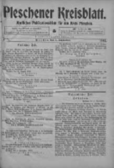 Pleschener Kreisblatt: Amtliches Publicationsblatt fuer den Kreis Pleschen 1903.09.05 Jg.51 Nr71