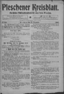 Pleschener Kreisblatt: Amtliches Publicationsblatt fuer den Kreis Pleschen 1903.12.23 Jg.51 Nr102