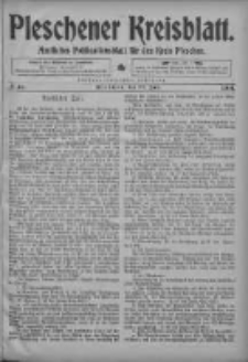 Pleschener Kreisblatt: Amtliches Publicationsblatt fuer den Kreis Pleschen 1904.07.27 Jg.52 Nr60