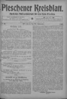 Pleschener Kreisblatt: Amtliches Publicationsblatt fuer den Kreis Pleschen 1904.11.30 Jg.52 Nr96