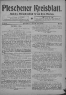 Pleschener Kreisblatt: Amtliches Publicationsblatt fuer den Kreis Pleschen 1904.12.31 Jg.52 Nr105