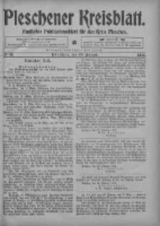 Pleschener Kreisblatt: Amtliches Publicationsblatt fuer den Kreis Pleschen 1905.02.25 Jg.53 Nr16