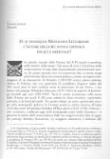 Fu il veneziano Monachus Littorensis l'autore della più antica cronaca polacca medievale?