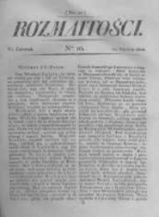 Rozmaitości. Pismo Dodatkowe do Gazety Lwowskiej. 1822 R.2 nr10
