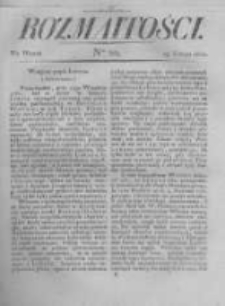 Rozmaitości. Pismo Dodatkowe do Gazety Lwowskiej. 1822 R.2 nr20