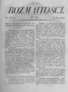 Rozmaitości. Pismo Dodatkowe do Gazety Lwowskiej. 1822 R.2 nr26