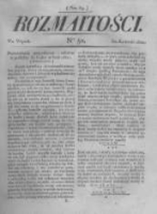 Rozmaitości. Pismo Dodatkowe do Gazety Lwowskiej. 1822 R.2 nr50