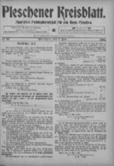 Pleschener Kreisblatt: Amtliches Publicationsblatt fuer den Kreis Pleschen 1905.06.03 Jg.53 Nr44