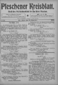 Pleschener Kreisblatt: Amtliches Publicationsblatt fuer den Kreis Pleschen 1905.09.20 Jg.53 Nr75