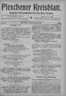 Pleschener Kreisblatt: Amtliches Publicationsblatt fuer den Kreis Pleschen 1905.11.11 Jg.53 Nr90